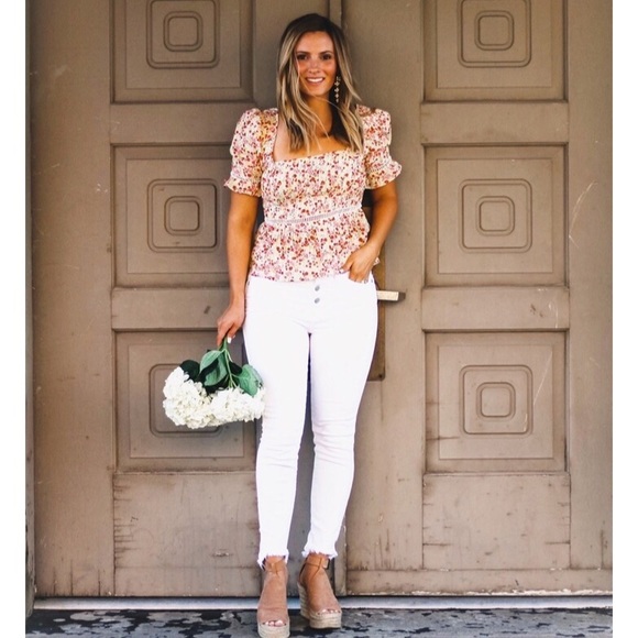 Madewell Denim - Madewell 10" High-Rise Skinny White Step-Hem Jeans NWT 26 2